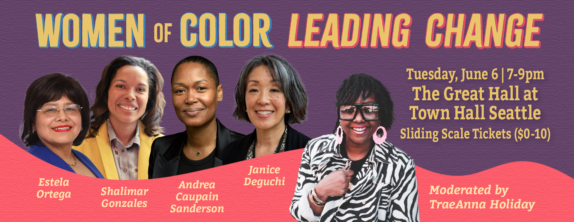 Social Justice Salon Series: Women of Color Leading Change